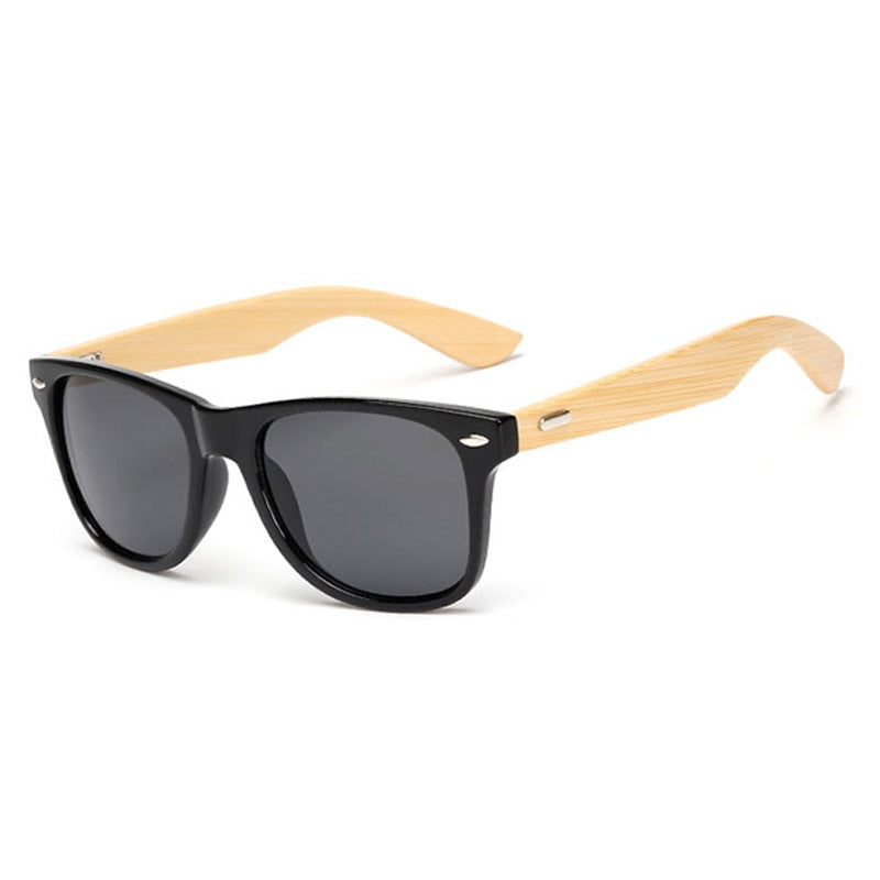 Óculos de Sol Retrô Bambu - GMS  acessórios