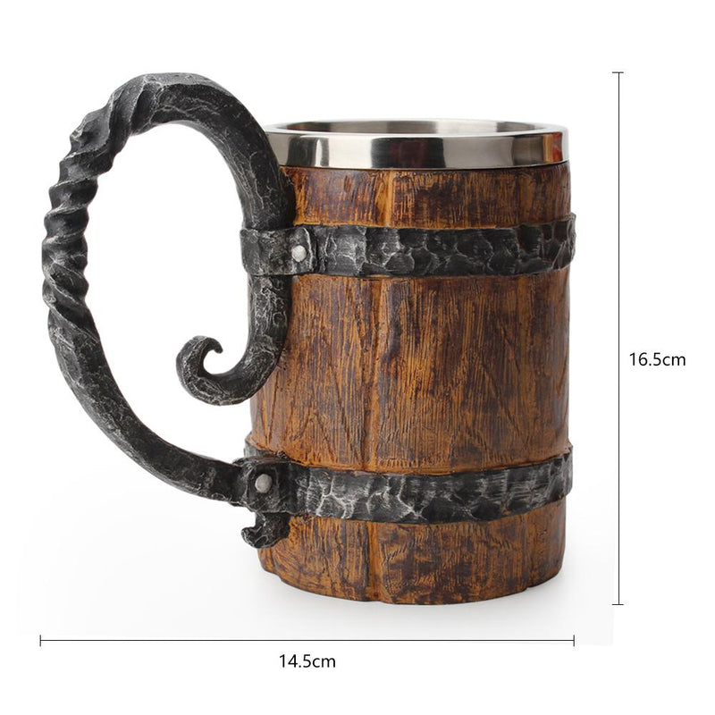 Caneca Viking - Honre a Tradição Nórdica com Estilo